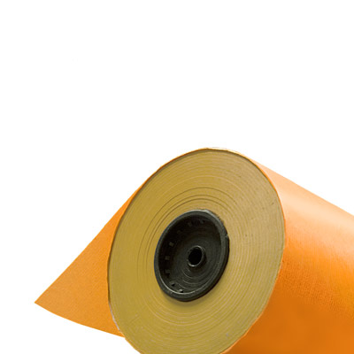 Bobina de papel color liso.