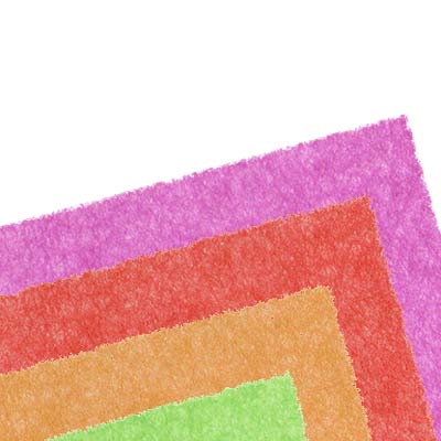 Papel seda en colores.