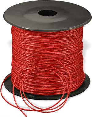 Bobina de cordón lame.